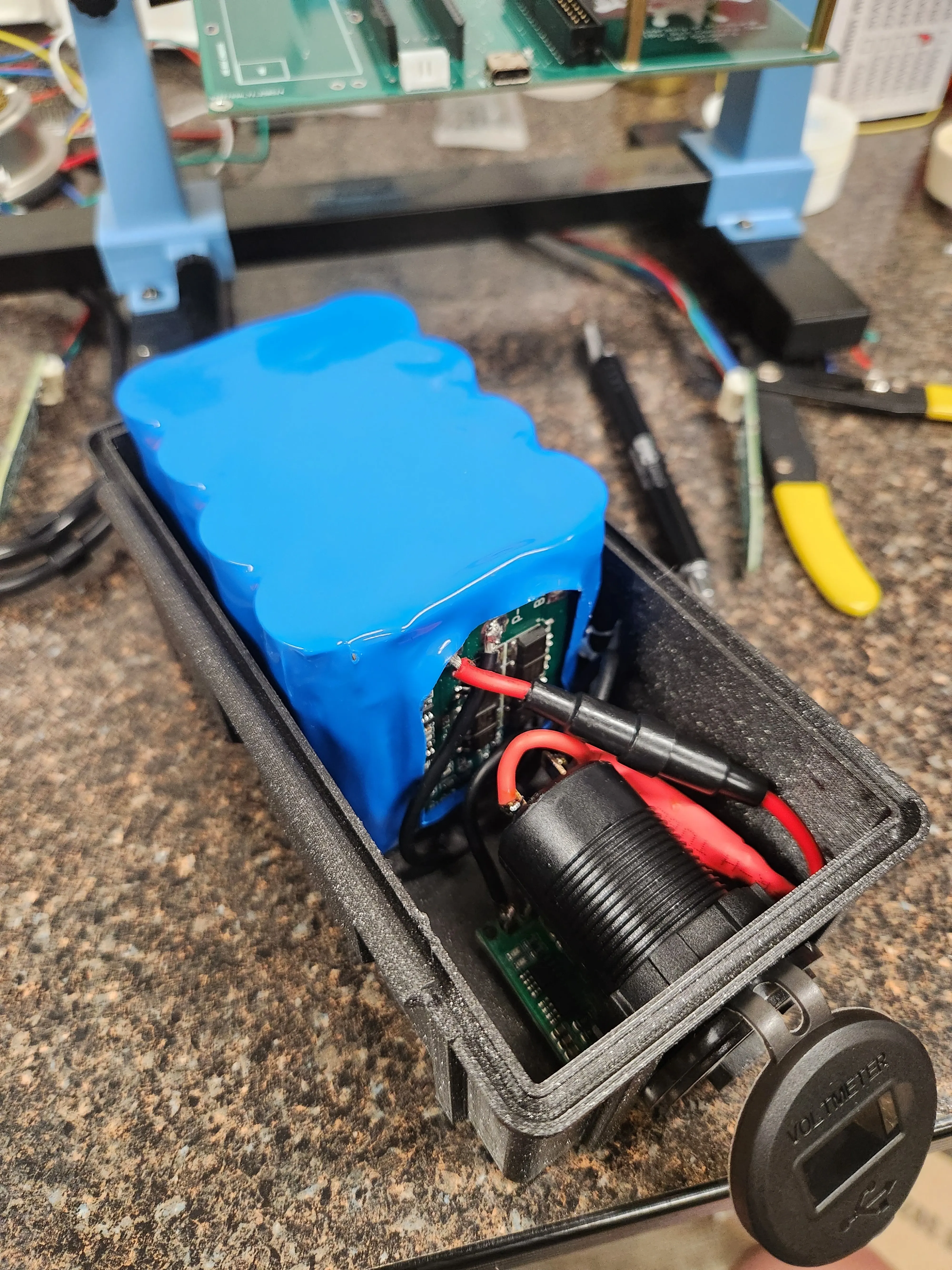 Final battery top-view