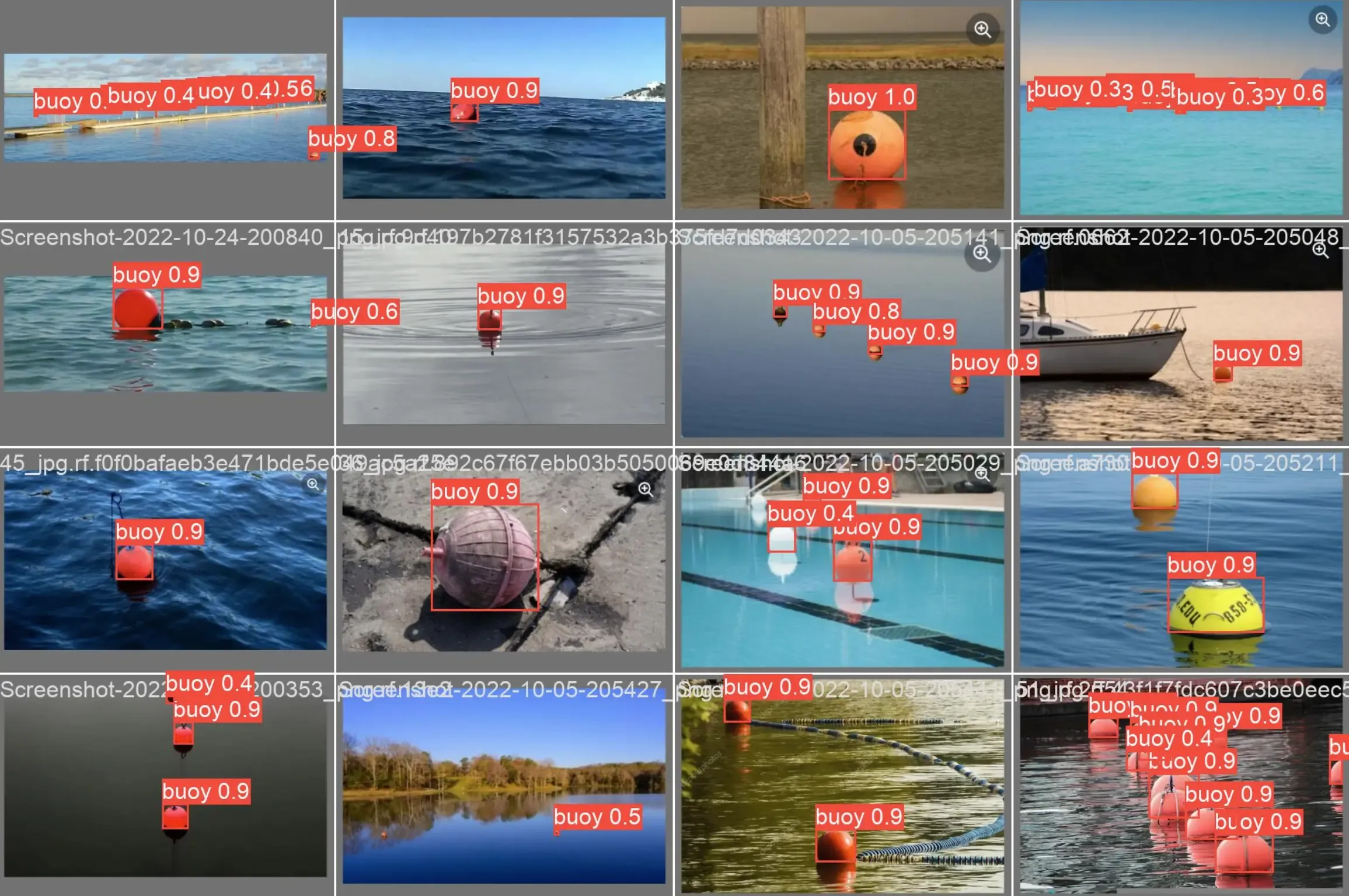 Buoy CV validation test