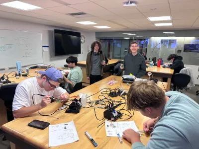 Sailbot soldering workshop